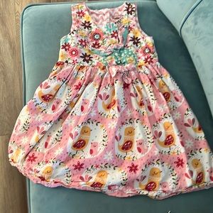 Amazing Easter dress in girls size 6 from jelly the pug.